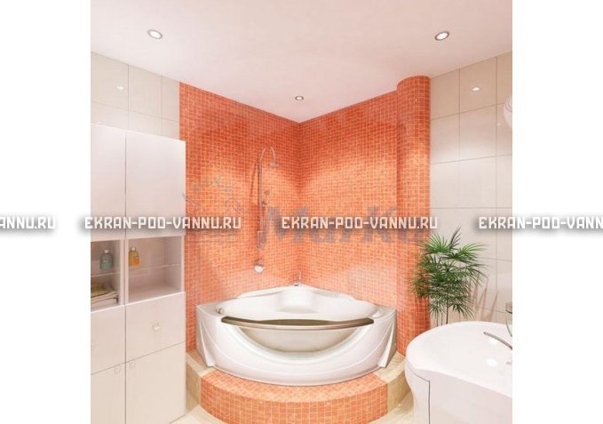 Акриловая ванна 1MarKa Grand Luxe 155х155 – купить по цене 39827 руб. в интернет-магазине в городе Чебоксары картинка 4