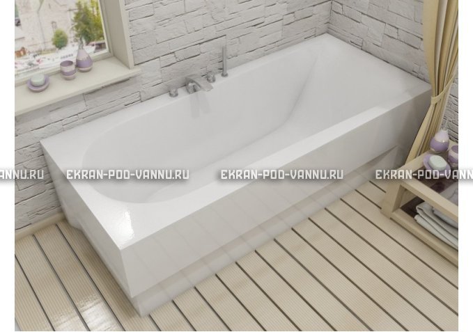 Акриловая ванна Vayer Boomerang 170x75 – купить по цене 37900 руб. в интернет-магазине в городе Чебоксары картинка 1