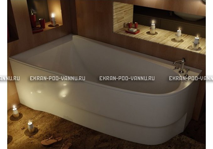 Акриловая ванна Vayer Boomerang 180x100 – купить по цене 53030 руб. в интернет-магазине в городе Чебоксары картинка 3