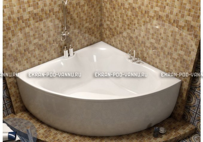 Акриловая ванна Vayer Iryda 150x150 – купить по цене 39550 руб. в интернет-магазине в городе Чебоксары картинка 1