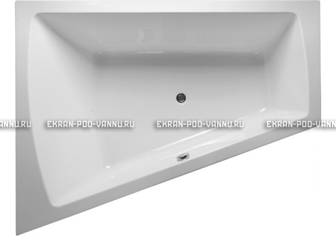 Акриловая ванна Vayer Trinitiy 170x130 – купить по цене 32590 руб. в интернет-магазине в городе Чебоксары картинка 2