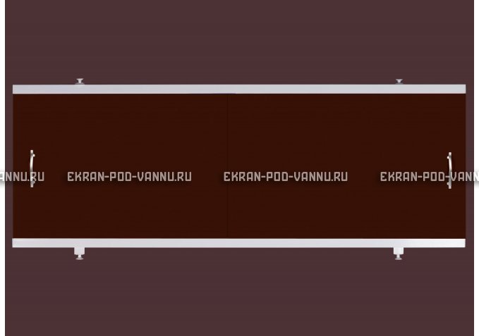 Экран EUROPLEX Универсал шоколад под трубы – купить по цене 6250 руб. в интернет-магазине в городе Чебоксары картинка 1