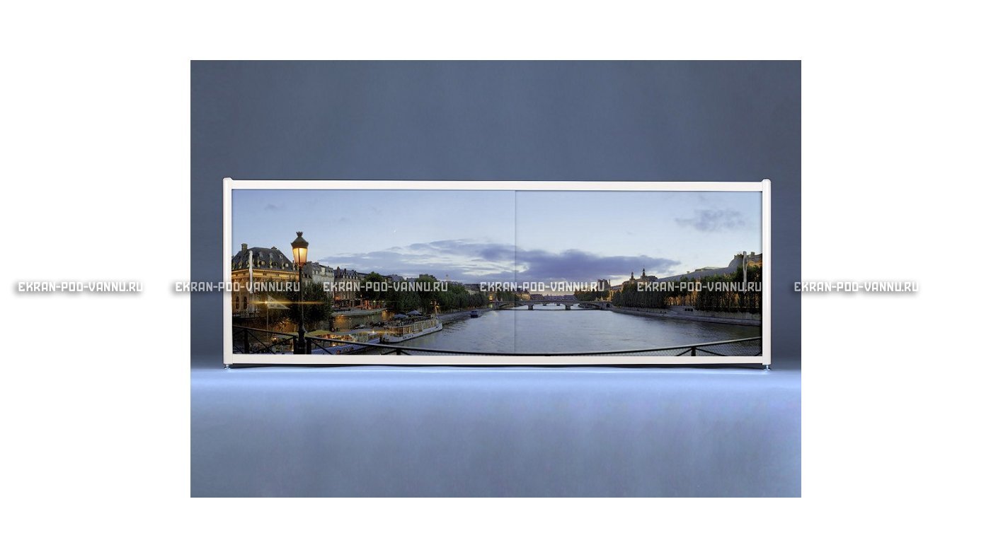 Раздвижной ФОТО экран - Evening city – купить по цене 8500 руб. в интернет-магазине в городе Чебоксары картинка 6