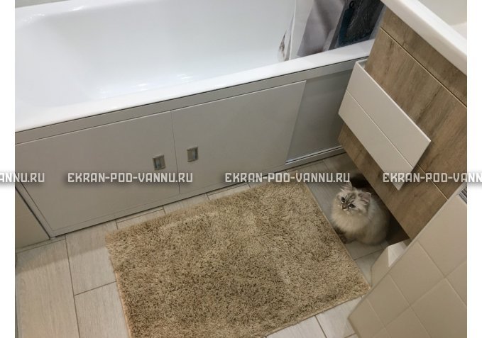 Экран из МДФ EMMY Монро 140 в алюминиевой раме – купить по цене 6750 руб. в интернет-магазине в городе Чебоксары картинка 2