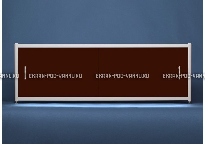 Угловой экран EUROPLEX Комфорт шоколад – купить по цене 8180 руб. в интернет-магазине в городе Чебоксары картинка 4
