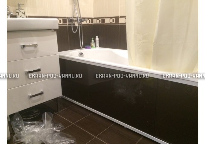 Раздвижной экран EUROPLEX Комфорт шоколад – купить по цене 6750 руб. в интернет-магазине в городе Чебоксары картинка 3