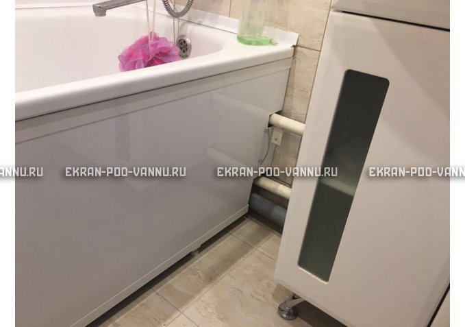 Экран под трубы EUROPLEX Универсал белый высокий – купить по цене 6550 руб. в интернет-магазине в городе Чебоксары картинка 1