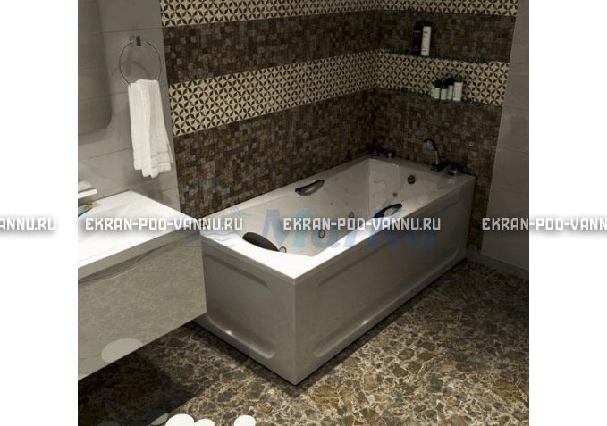 Акриловая ванна 1MarKa Agora 170x75 – купить по цене 13330 руб. в интернет-магазине в городе Чебоксары картинка 5