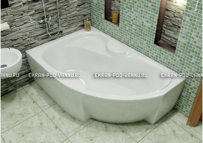 Акриловая ванна Vayer Azalia 160x105 – купить по цене 28220 руб. в интернет-магазине в городе Чебоксары картинка 1
