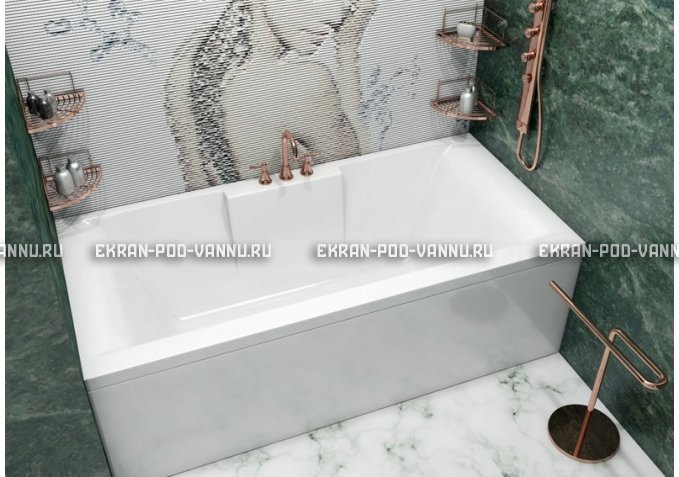 Акриловая ванна Vayer Casoli 180x80 – купить по цене 23580 руб. в интернет-магазине в городе Чебоксары картинка 1