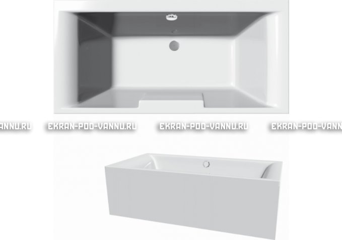 Акриловая ванна Vayer Casoli 180x80 – купить по цене 23580 руб. в интернет-магазине в городе Чебоксары картинка 4