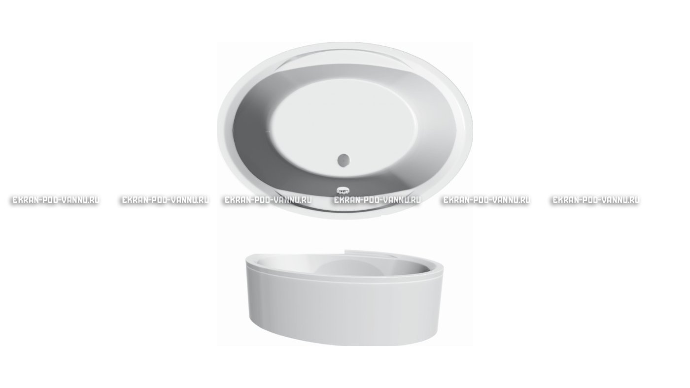 Акриловая ванна Vayer Opal 180x120 – купить по цене 33850 руб. в интернет-магазине в городе Чебоксары картинка 12