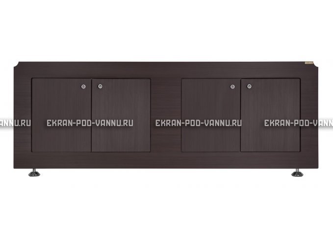 Экран VOD-OK Олимп 150 распашной - Венге – купить по цене 5230 руб. в интернет-магазине в городе Чебоксары картинка 1