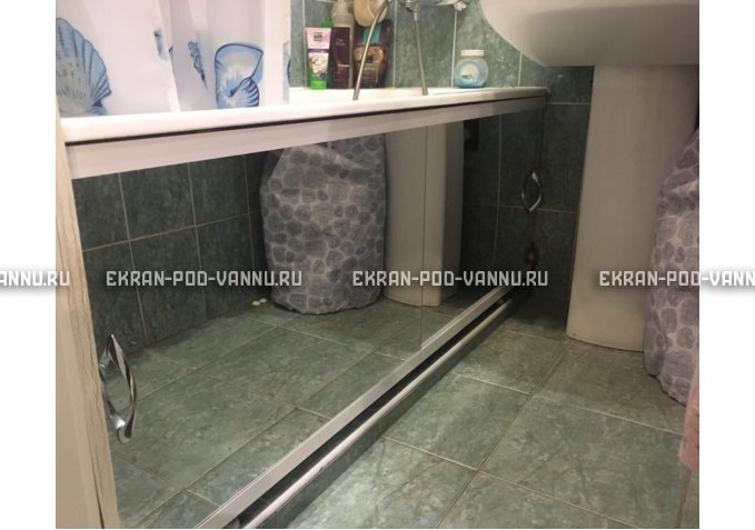 Зеркальный экран под трубы EUROPLEX Универсал – купить по цене 8500 руб. в интернет-магазине в городе Чебоксары картинка 1