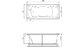 Акриловая ванна Relisan Loara 180x80 – купить по цене 23580 руб. в интернет-магазине в городе Чебоксары картинка 8
