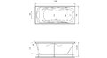 Акриловая ванна Relisan Marina 170x75 – купить по цене 15725 руб. в интернет-магазине в городе Чебоксары картинка 17