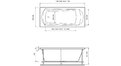 Акриловая ванна Relisan Tamiza 170x70 – купить по цене 18750 руб. в интернет-магазине в городе Чебоксары картинка 17
