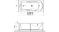Акриловая ванна Relisan Elvira 170x75 – купить по цене 16160 руб. в интернет-магазине в городе Чебоксары картинка 13