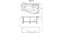 Акриловая ванна 1MarKa Gracia 160x95 – купить по цене 20300 руб. в интернет-магазине в городе Чебоксары картинка 17