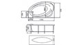 Акриловая ванна 1MarKa Julianna 170x100 – купить по цене 21320 руб. в интернет-магазине в городе Чебоксары картинка 13