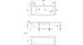 Акриловая ванна 1MarKa Modern 120x70 – купить по цене 7600 руб. в интернет-магазине в городе Чебоксары картинка 17