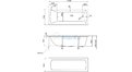 Акриловая ванна 1MarKa Modern 130x70 – купить по цене 8620 руб. в интернет-магазине в городе Чебоксары картинка 21