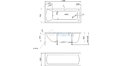 Акриловая ванна 1MarKa Modern 150x70 – купить по цене 9210 руб. в интернет-магазине в городе Чебоксары картинка 17