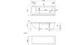 Акриловая ванна 1MarKa Modern 160x70 – купить по цене 9410 руб. в интернет-магазине в городе Чебоксары картинка 21