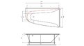 Акриловая ванна Vayer Boomerang 180x100 – купить по цене 53030 руб. в интернет-магазине в городе Чебоксары картинка 18