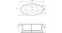 Акриловая ванна Vayer Beta 194x100 – купить по цене 56340 руб. в интернет-магазине в городе Чебоксары картинка 17